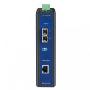 Convertisseur de média fibre optique RJ45 Multi-Mode SX -40 ~ 75 °C - Référence: EKI-2741SXI-BE - Advantech_1