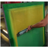 Impression en sérigraphie sur papier, plastique et métal