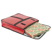 Sac livraison pizza 49x48,5x13cm vinyle rouge_1