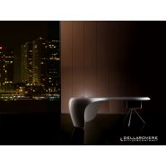 Uno - Bureau de direction - Della Rovere - 220x103x75 cm - Polyuréthane haute densité et finitions personnalisables_1
