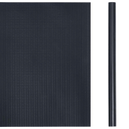 Vidaxl écrans d'intimité de jardin 4 pcs pvc 35x0,19 m gris foncé mat 147868_1