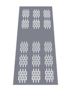 Armoire réfrigérée acier inox 1400 sans montant central - Référence: AIG 1400 SM TN_1