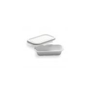 Barquette biodégradable en bagasse - Naturesse - 850 ml - longueur 22,9 cm - référence NN03060033_1