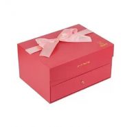 Boîte-cadeau rigide décorative avec revêtement UV des couvercles - or ou argenté - HEIDEL - L30*W20*H10_1