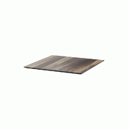 HPL Plateau de table 70x70 cm Tropical Wood_1