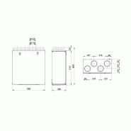 Kit filtres de remplacement pour VMC InspirAIR® Top 210 - Aldes - 11027122_1