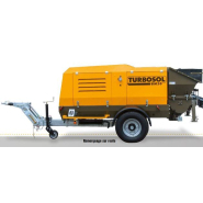 Machine à projeter Turbosol - Puissante pompe à deux cylindres et débit variable - Bm 30_1