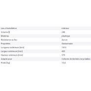 Station modulaire de tri sélectif à 4 modules - 137031W - système extensible et résistant_1