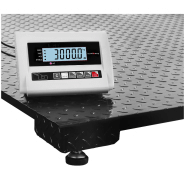 Balance au sol avec plateforme 150x150cm capacité de pesée 3000 kg_1