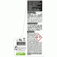 Déboucheur STARWAX 1 litre - Gel spécial eau stagnante pour évier, lavabo, douche et baignoire_1