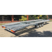 Remorque porte voiture-plateau - 8,00 x 2,10 m - 3500 kg - TAURUS DUO 80 35 3_1