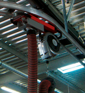 Enrouleur à rappel automatique avec cliquet - Rotolift - Filin acier inoxydable Ø 6mm - Charge jusqu'à 18 kg_1