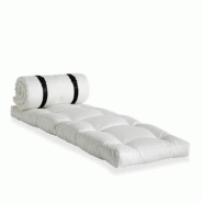 Fauteuil d'extérieur convertible - Buckle-Up Chair Out blanc - Karup Design - Matelas dépliable 1 place_1