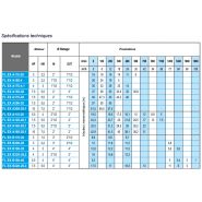 FL EX A115-28 - Pompe ATEX centrifuge monobloc - Officine di Trevi - Triphasé 230V/400V_1