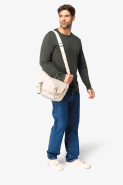 Sac besace écoresponsable délavé - 100% coton biologique - Réf: NS140 - 13L - Native Spirit_1