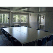 Bungalow de chantier iso / modulaire / ossature en métal / parois en panneau sandwich / isolé_2