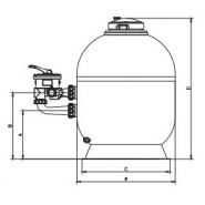 S310sletl - filtres à sable - hayward pool europe - poids vide 34 kg_1