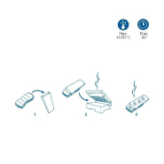 Sachet panini blanc ingraissable Grill&Go sans PFAS 14+7x22cm - par 500_1