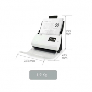 Scanner SmartOffice PN30U - Numérisation recto-verso rapide 30 ppm - Réseau et USB - Compatible Mac et Microsoft_1