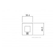 Poubelle publique Flash 03.025.1.Sn - Zano - 75L - bois et acier noir ou inoxydable avec cendrier intégré_1