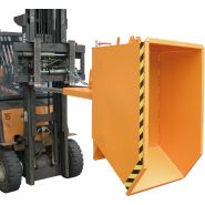 Bacs à copeaux AG_SGU 300 à 2000 L - Étanche huile et eau - Charge 750 à 1500 kg_1