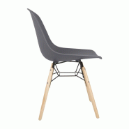 Chaises Arlo design Eiffel polypropylène intérieur - Lot de 2 -  FB815 | Bolero_1