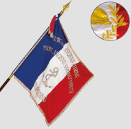 Drapeau brodé à personnaliser - Association_1