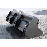 Godets 4 en 1 pour mini-chargeuses - Largeurs 1400 à 2000 mm - ONE-TP_1