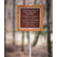 Panneau d'affichage extérieur simple ou double face - Ossature bois lamellé collé 140 x 140 mm - Gamme PÉTREL_1