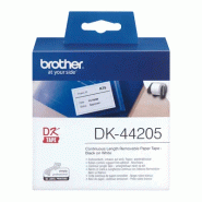 Brother DK-44205 ruban d'étiquette Noir sur blanc_1