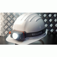 Lampe frontale à faisceau focalisé - réglage 60 à 450 lumens - IP67 - autonomie jusqu'à 20h - Réf. 897509_1