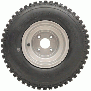 18x9.50-8 Twin Axle ATV Quad Trailer Kit 4 Knobby Wheels AL-KO Hub  Stub 408kgs_1