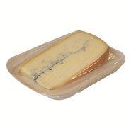 Barquette ingraissable carton taille M 17x12,7x1,4 cm imprimé bois clair par 250_1