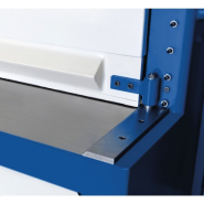 Cisaille à tôle motorisée Metallkraft MTBS 3102 - Construction robuste - Butée arrière manuelle - Lame Premium pour inox_1