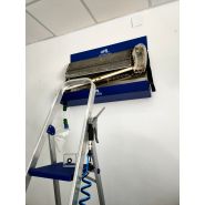 Gouttière simple spéciale split - Récupérateur eaux de lavage pour climatiseurs - ABS 3 mm avec bidon accordéon 5L_1