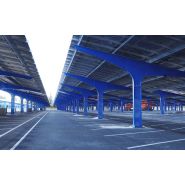 Ombrière de parking - Urbasolar - puissance 30 MWC - centrale photovoltaïque pour réduction CO2_1