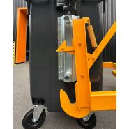 Palonnier retourneur de bacs pour chariot élévateur - R.BAK_1