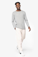 Pull léger écoresponsable homme - 100% coton biologique - Native Spirit - Réf : NS900_1
