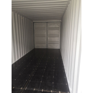 Container maritime 20 pieds Double Door - Premier Voyage - Acier Corten et contreplaqué marine_1