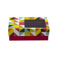 Dbb1576 - Balloboite Géometrix - Boîte cadeau Davoise - 150x75x610mm - Contenance jusqu'à 1kg de bonbons de chocolat_1