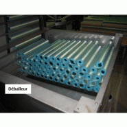 Déballeur de couvercles/convoyeur magnétique boites - constructeur  magnétec_1