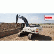 Pelleteuse 31,9t - Hidromek HMK 300 LC - GEN 300, faible consommation, confort opérateur_1