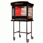 Rôtissoire électrique a balancelles DECO Emaillée Noire RB 30 DECO Doregrill_1