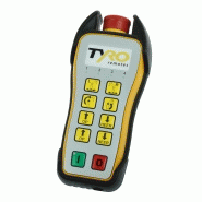 Radiocommande industrielle Pyxis - 8 fonctions - Émetteur rapide et récepteur flexible IP66_1