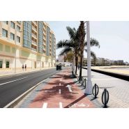 Range vélos ROUND - The Italian Lab - acier galvanisé - Diam. 550 mm, H 700 mm_1