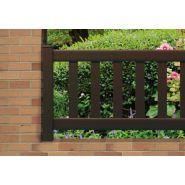 Clôture en aluminium Basae/Lenoa - Roy - Hauteur 643 mm - 23 coloris disponibles_1