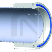 Bride conique en PU pour tuyaux Master-PUR Food - Combiflex_1