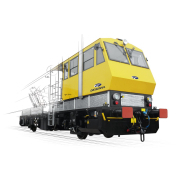 Draisine de chantier personnalisable Picker Dragon – VMT/VMB - haute performance et normes ferroviaires_1