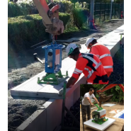 Palonnier à ventouse pour pose de dalles en pierre ou béton - Capacité jusqu'à 600 kg - En vente ou location_1