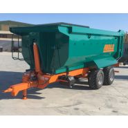 Remorques à tandem trailers - abollo - capacité de 8 t à 15 t_1